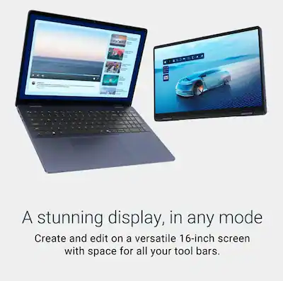 Dell 16 2 in 1 Laptop 16.0 WQXGA Display (Intel Ultra 9 288V, 32GB Dell 16 2 in 1 Laptop 16.0 WQXGA Display (Intel Ultra 9 288V, 32GB