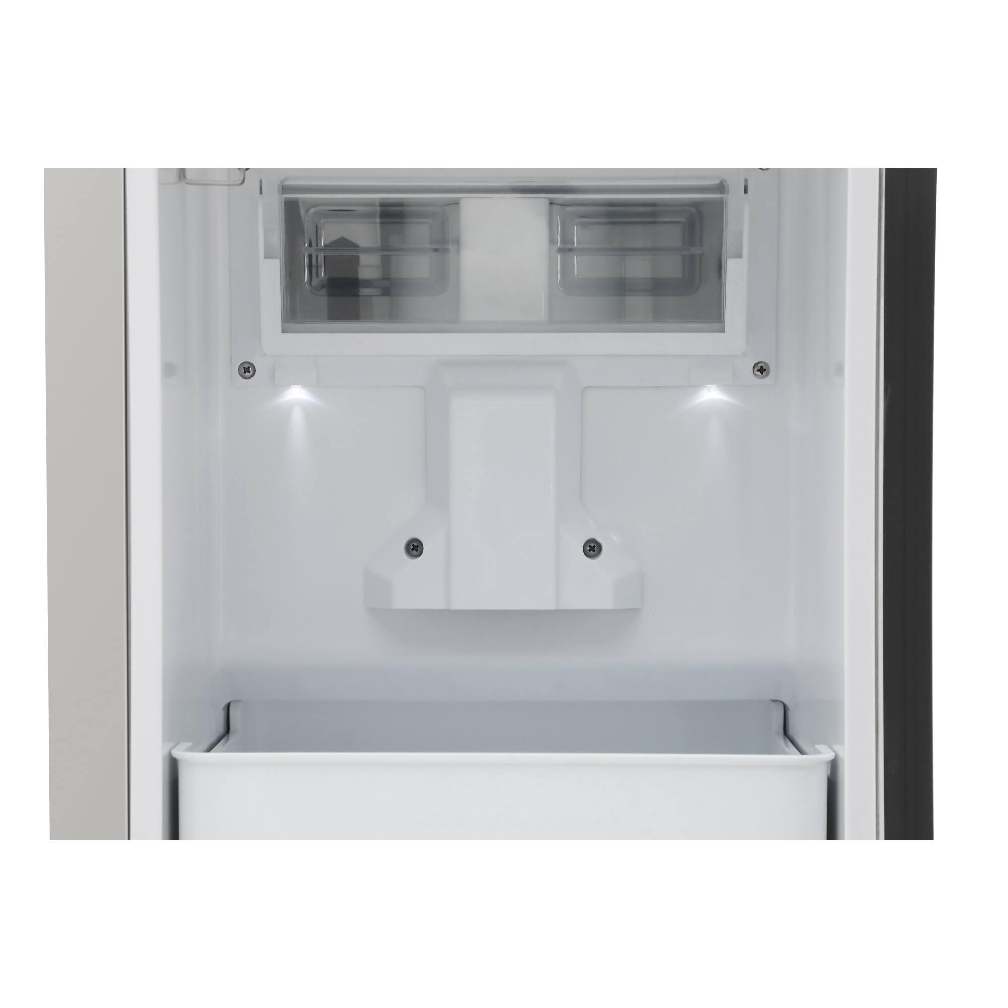 Alt View 4. Koolmore - 15 in. Built-in Residential Pearl Ice Nugget Maker, 66lb /day with Drain Pump in Stainless-Steel (KM-BIM66-NSS) - Stainless steel.