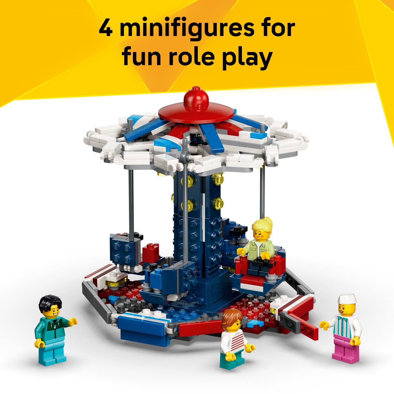 4 minifigures for fun role play