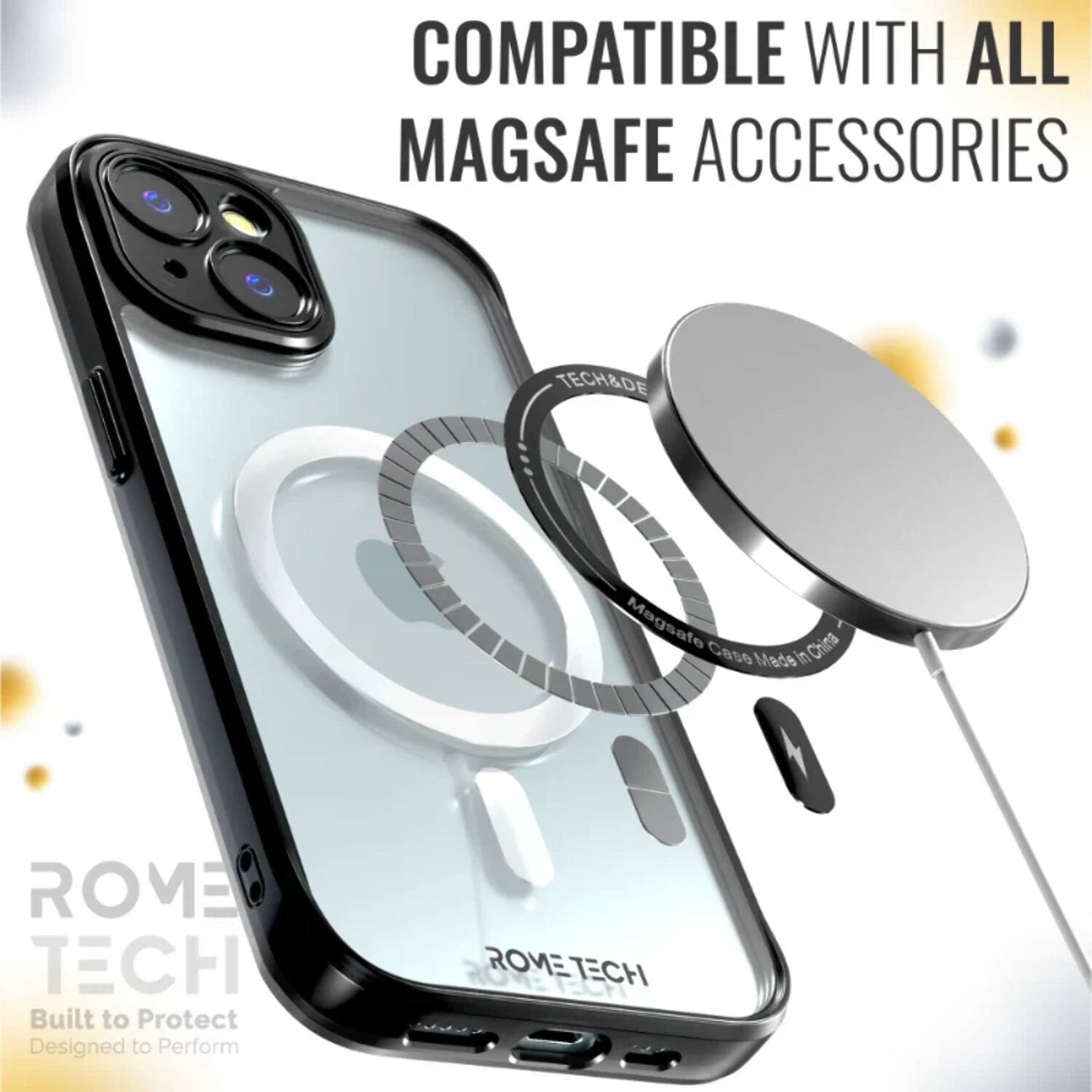 COMPATIBLE WITH ALL MAGSAFE ACCESSORIES

TECH&DE Magsafe China Case Made in ROME

TECH Built to Protect Designed to Perform

ROSETECH ROMETECH