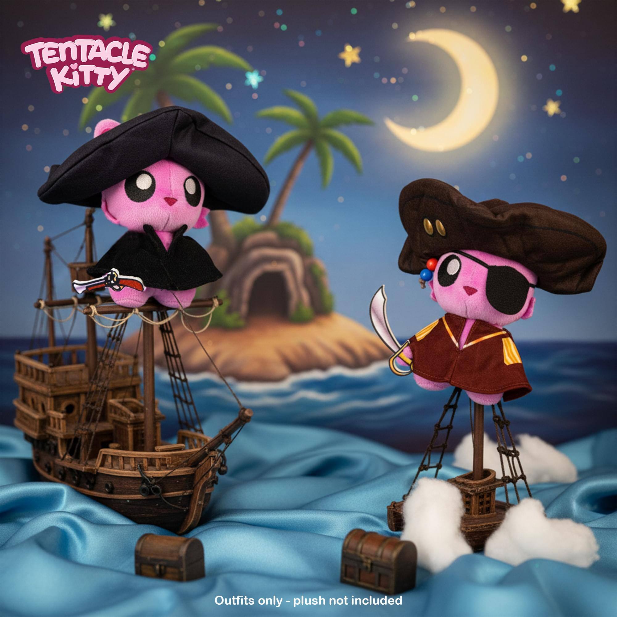 TENTACLE KITTY

Outfits only - plush not included
