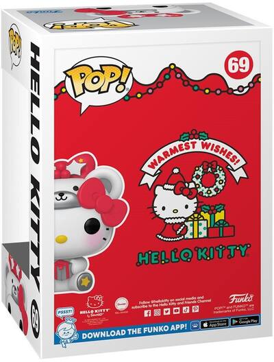 Funko POP! SANRIO: Hello Kitty HK Polar Bear (MT) COLLECTIBLES Funko POP! SANRIO: Hello Kitty HK Polar Bear (MT) COLLECTIBLES