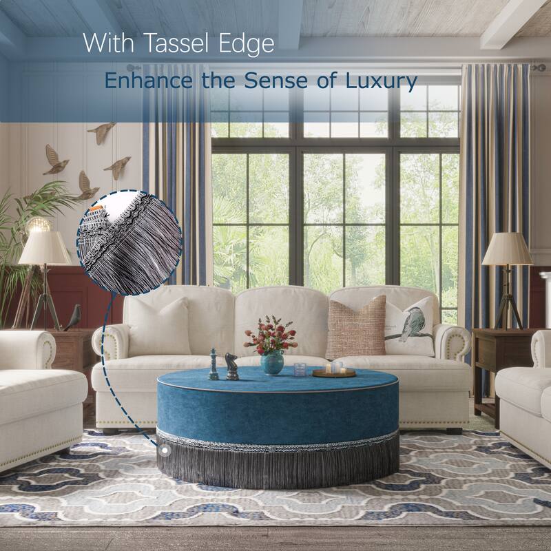 With Tassel Edge  
Enhance the Sense of Luxury