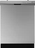 Insignia™ - 24” Front Control Built-In Dishwasher with DishSense™, ENERGY STAR Certification, and Operating Sound Level 52 dBA - Stainless Steel