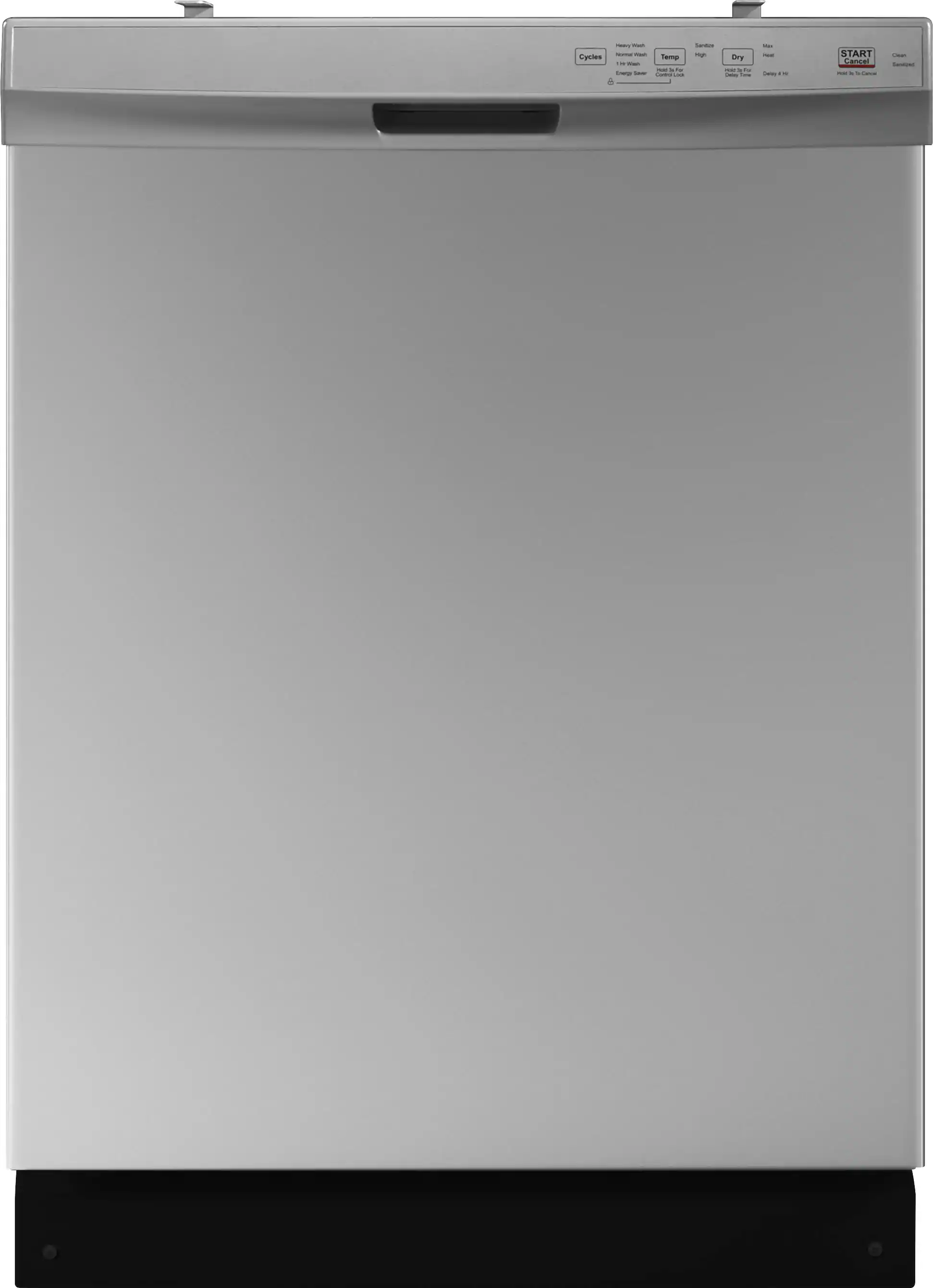 Insignia™ - 24” Front Control Built-In Dishwasher with DishSense™, ENERGY STAR Certification, and Operating Sound Level 52 dBA - Stainless Steel