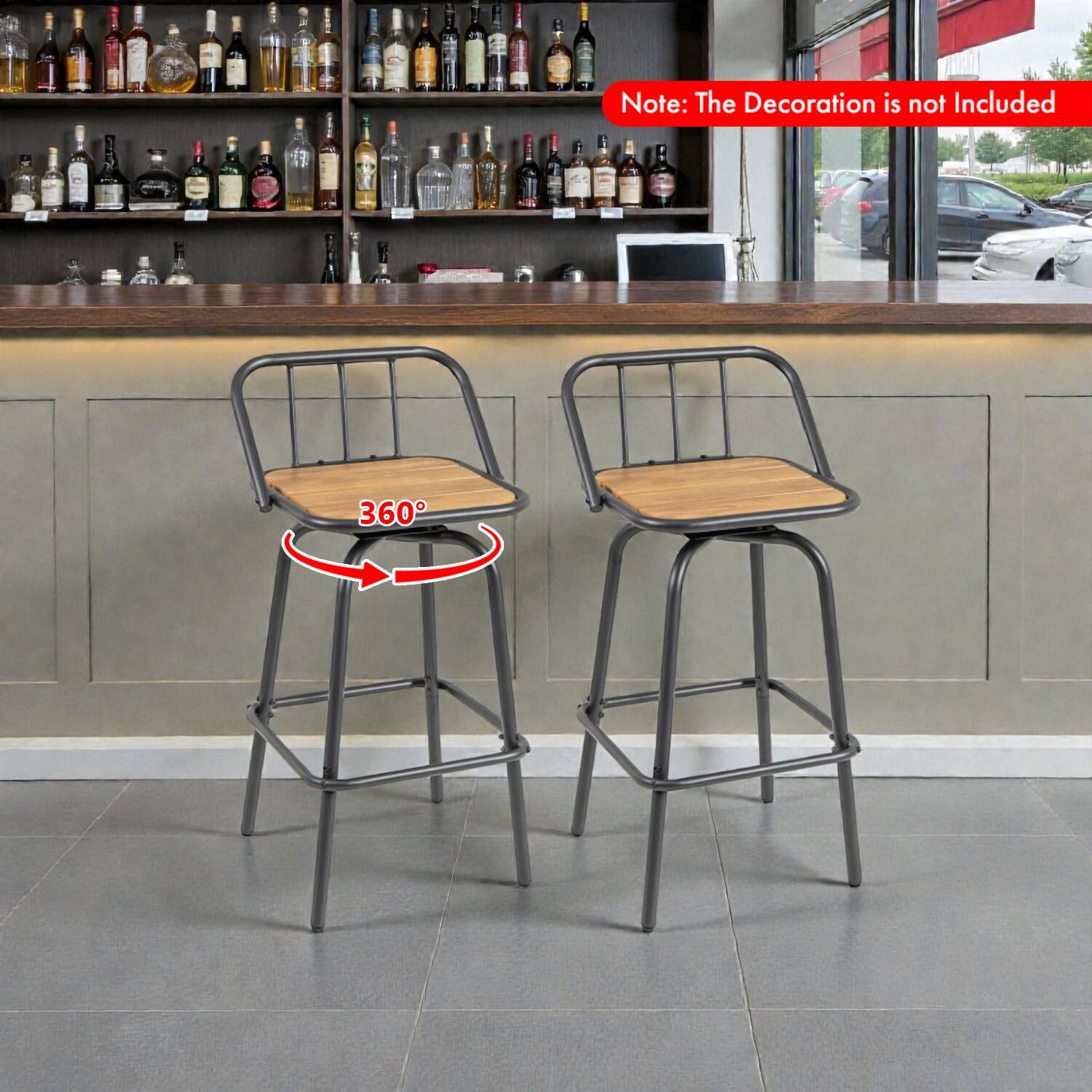 Note: The Decoration is not Included

360°