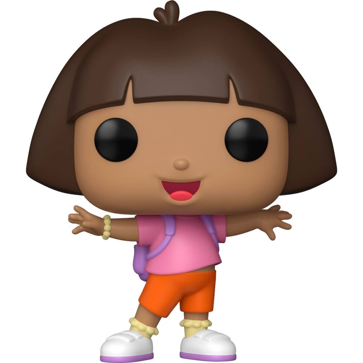 Angle. Funko - Funko POP! Animation: Dora the Explorer - Dora   - Collectibles - Multicolor.