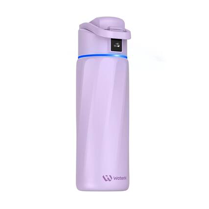 Front. WaterH - WaterH BOOST Smart Water Bottle 24 oz - Purple.
