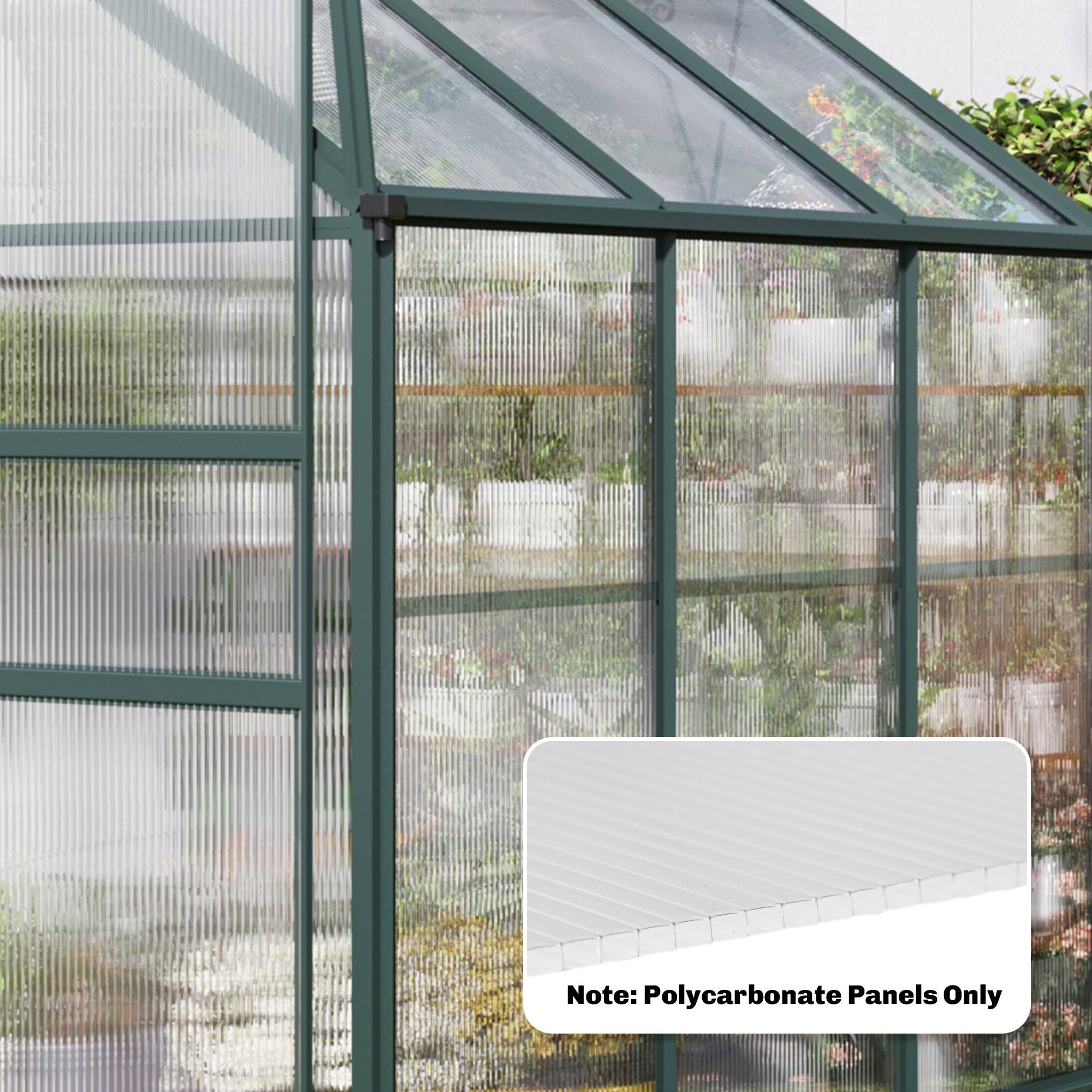 Note: Polycarbonate Panels Only