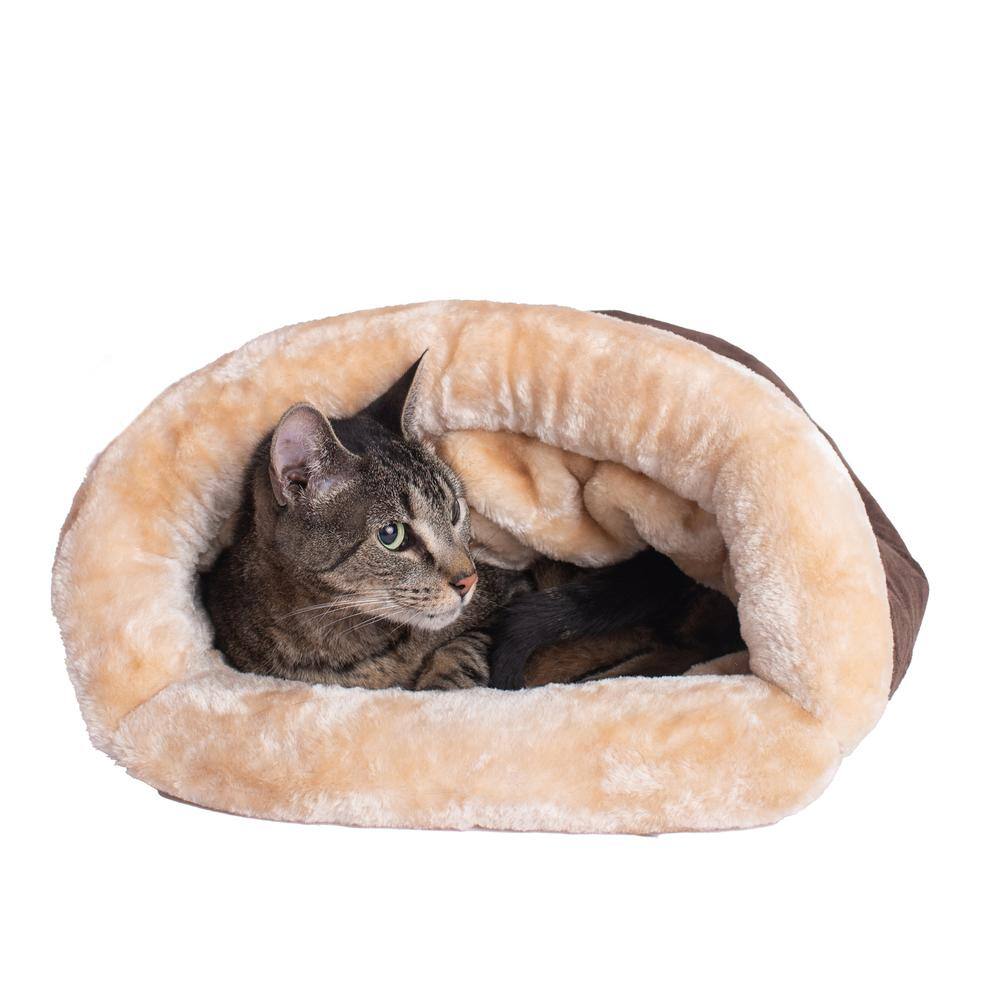 Alt View 5. Armarkat - Cat Bed Mocha - Brown.