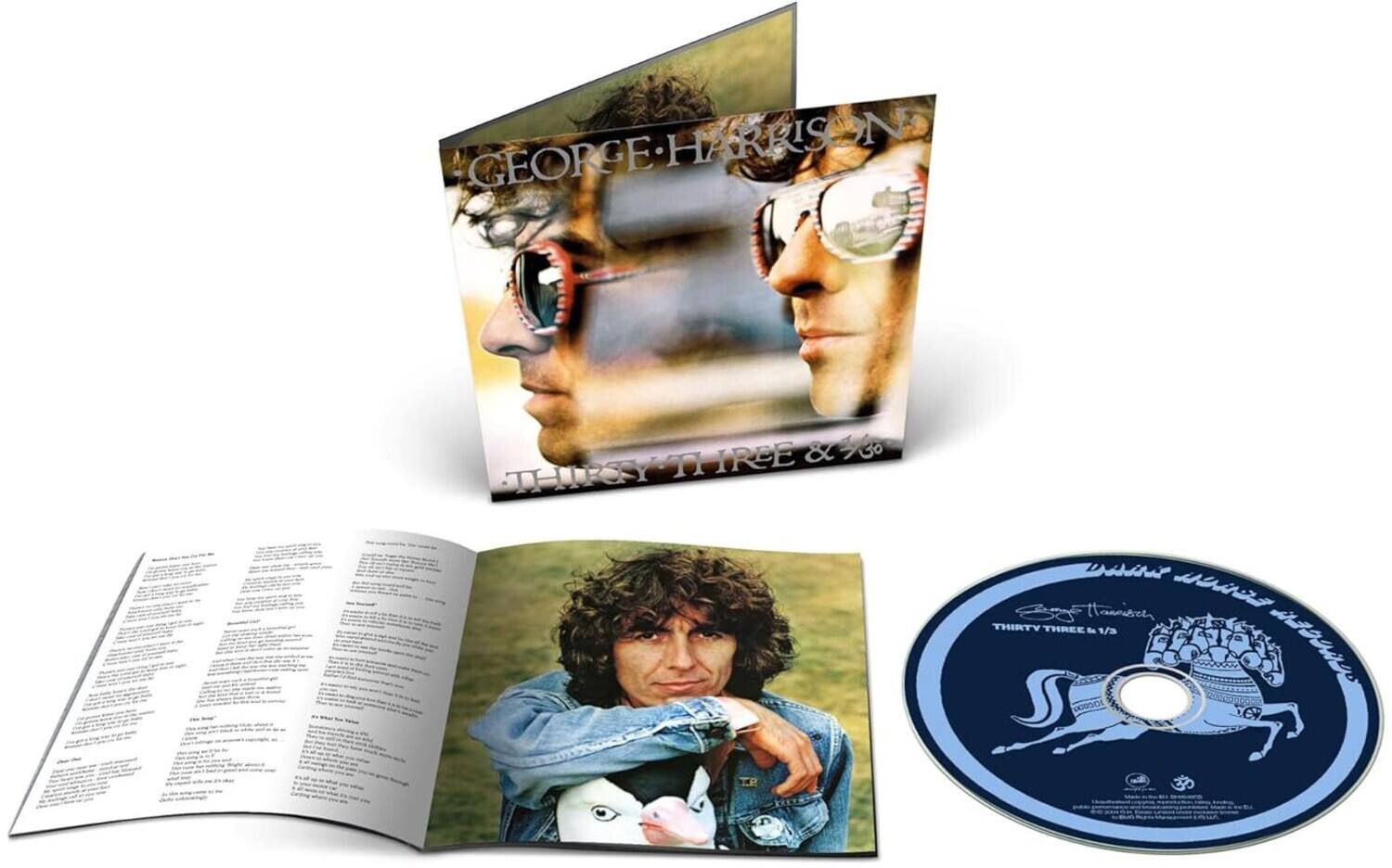 George Harrison - Thirty Three & 1/3  - COMPACT DISCS [CD] price history on PriceWatchPro