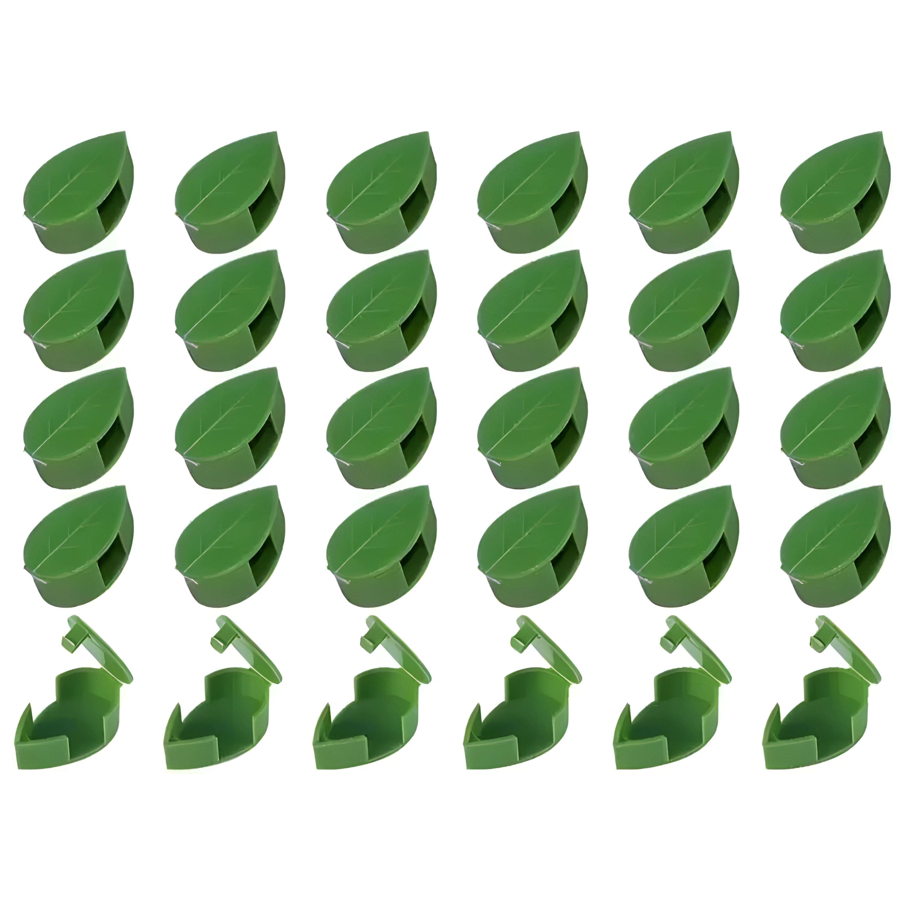 Kitcheniva - Plant Clips With Self-Adhesive Hooks 30 Pcs - Green price history on PriceWatchPro