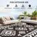 FOR OUTDOOR USE
Fade-resistant
Waterproof
Anti-UV
Durable