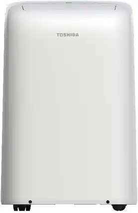 Front. Toshiba - TOSHIBA RAC-PD0812CRRU 8,000 BTU 115-Volt Portable Air Conditioner - WHITE.
