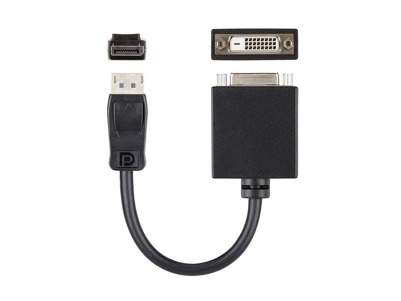 Alt View 3. Belkin - BELKIN F2CD005B Displayport To Dvi Adapt - Black.