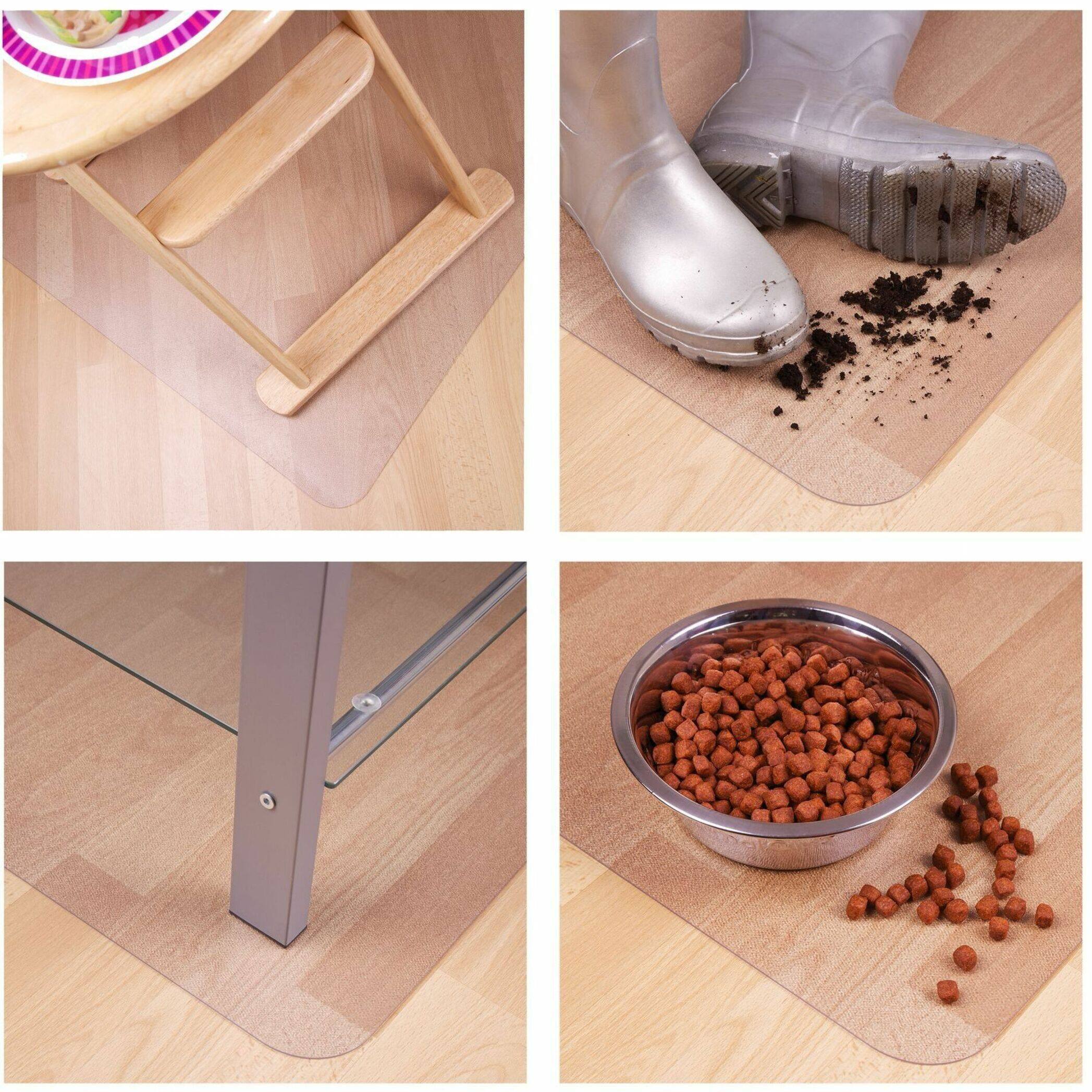 Alt View 23. Floortex - Homemat Multi-Purpose Floor Protector 30'' x 48'' - Clear.