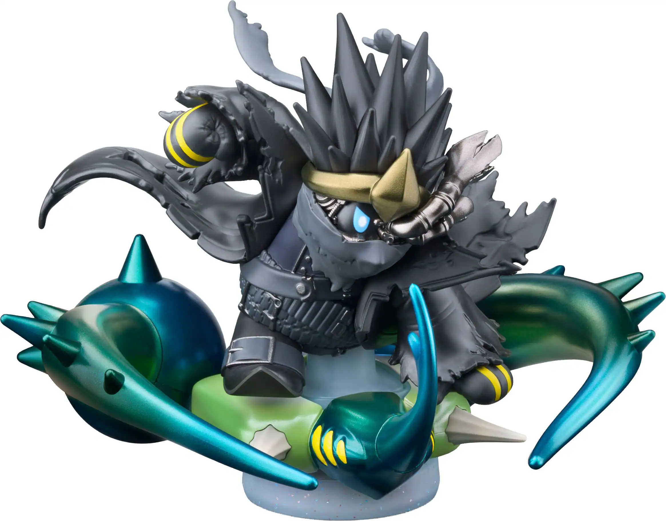 Alt View 1. Nintendo - amiibo - Noir Dedede & Hydra - Kirby Air Riders Series - Multi.