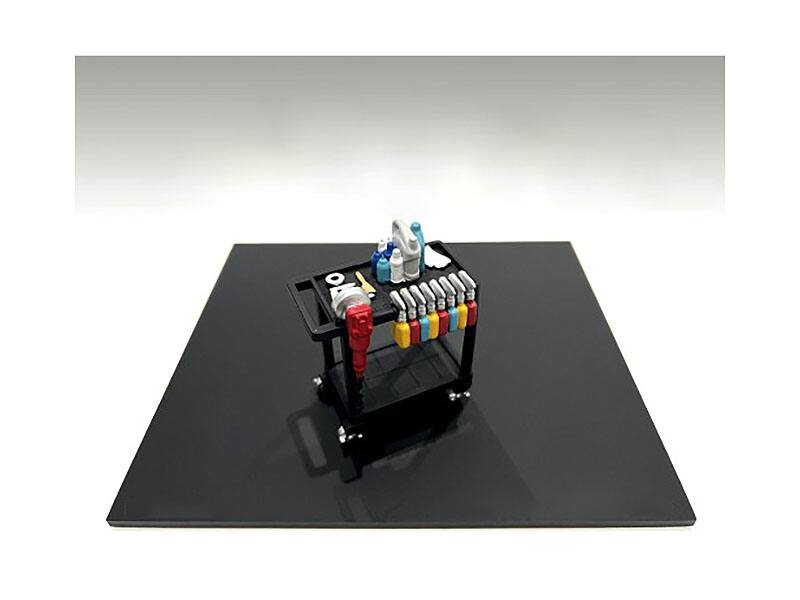 """Detail Masters"" Figure 3 (Detailing Cart) for 1/18 Scale Models by American Diorama" price history on PriceWatchPro