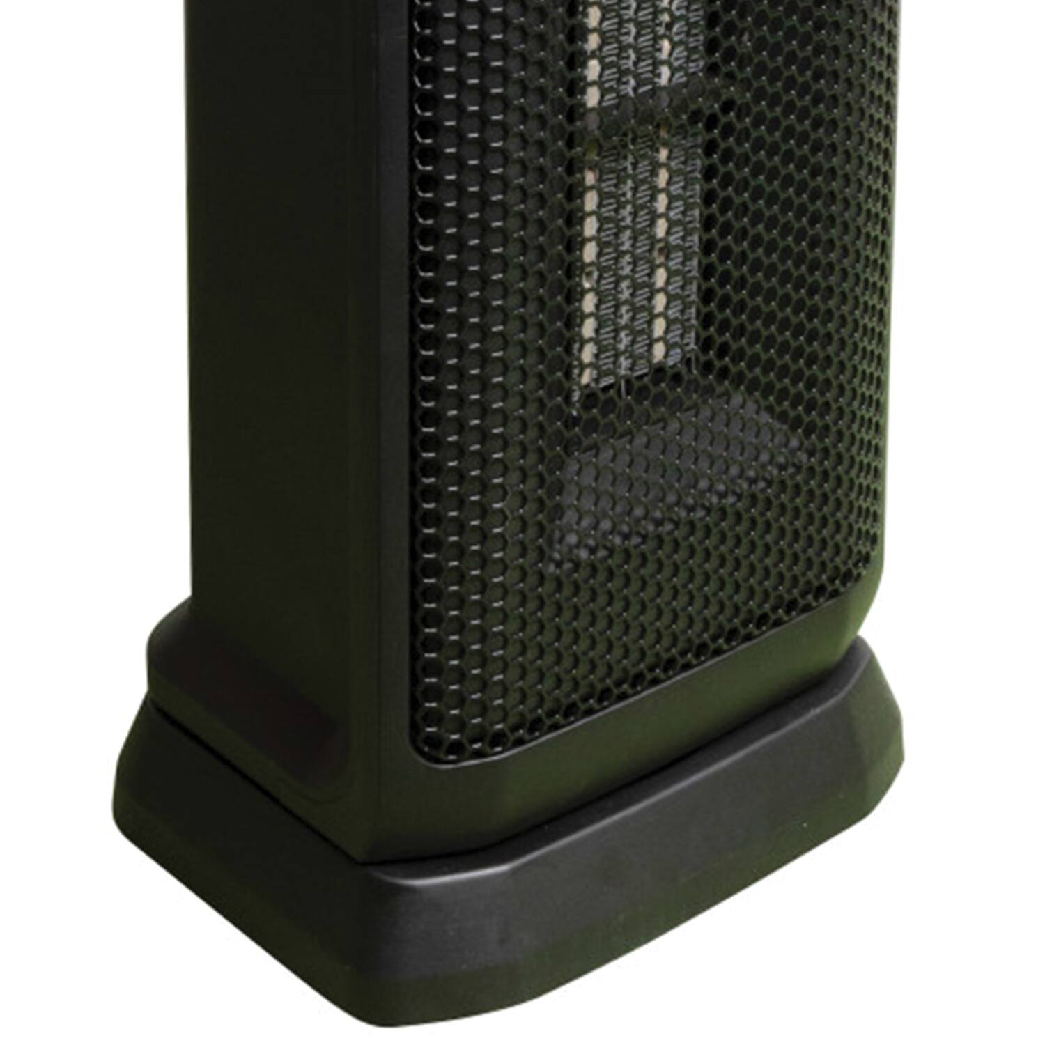 Left. Comfort Glow - Comfort Glow Ceh625 Ceh625 1,500-watt-max Portable Oscillating Ceramic Fan Tower Heater With Thermostat, Black - Black.