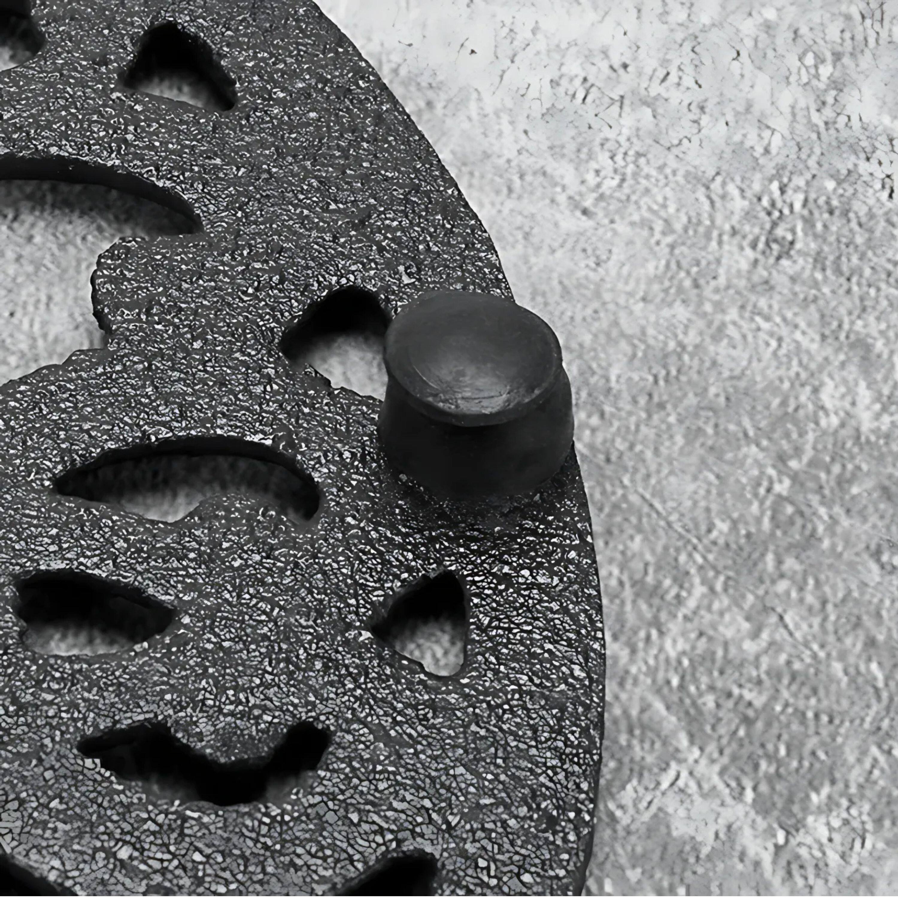 Left. Kitcheniva - Heavy Duty Cast Iron Trivet – Heat Resistant 6.7” Round Hot Pot & Pan Holder.