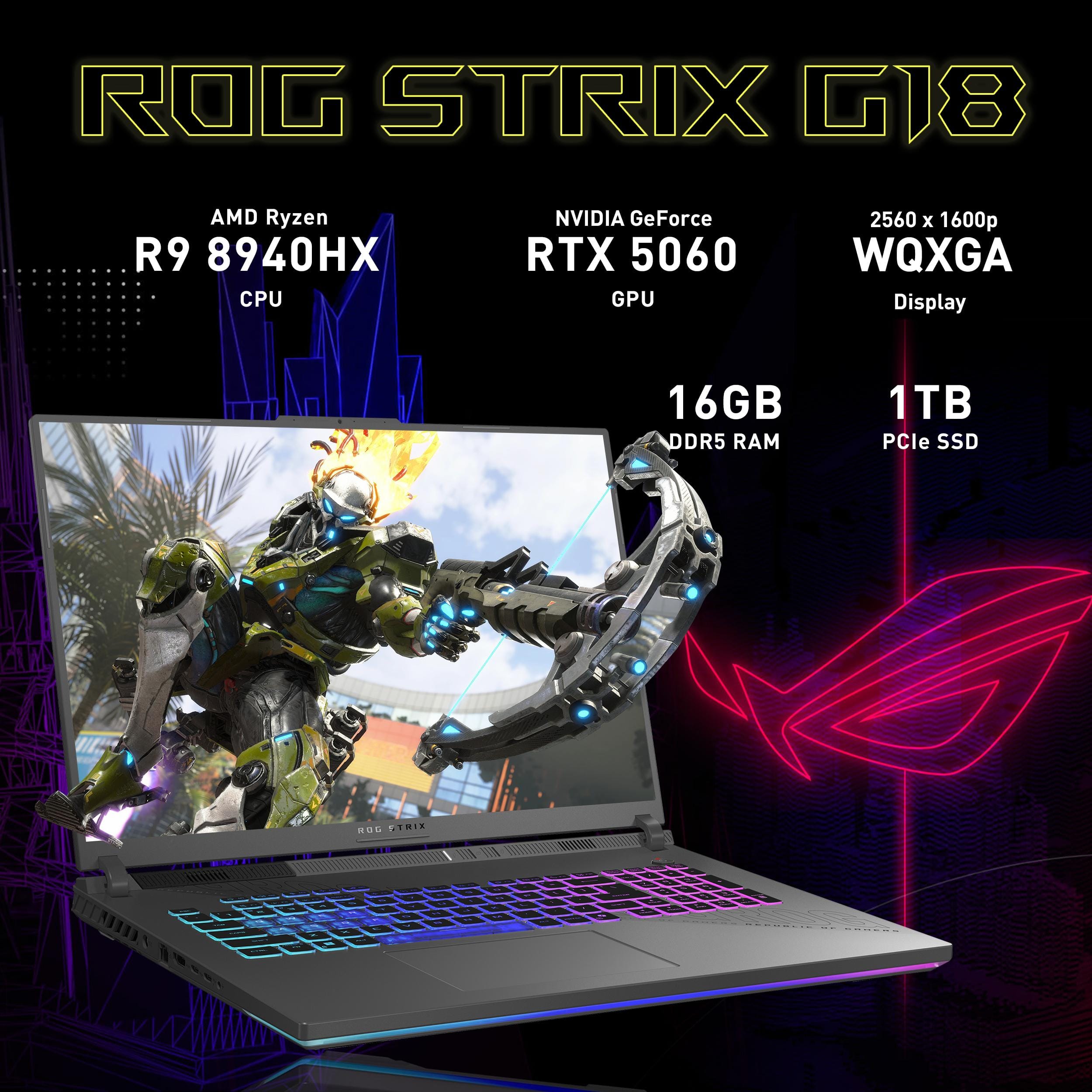 ASUS Upgraded ROG Strix G18 18