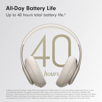 Beats Studio Pro Wireless Noise Cancelling Over the Ear Headphones Beats Studio Pro Wireless Noise Cancelling Over the Ear Headphones