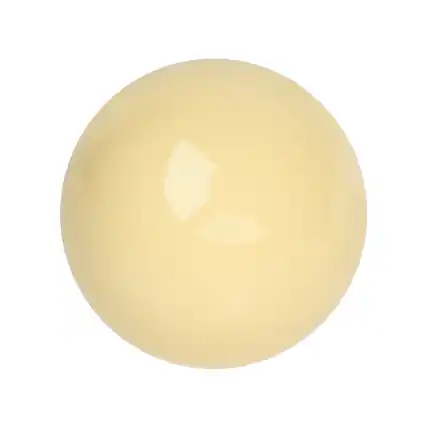 Front. GSE Games & Sports Expert - 2 1/4-Inch Pool Cue Ball, Standard Billiard Cue Ball for Billiard Pool Table, Billiards Accessories - White.