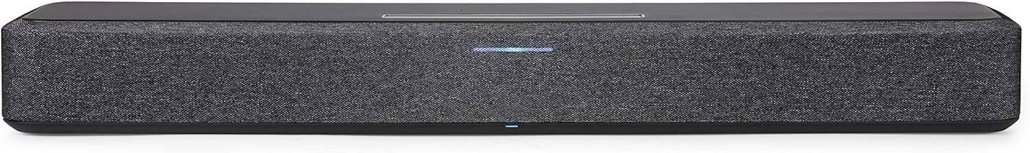 Front. Denon - Denon Home SB-550 Black Built-In HEOS Wireless Bluetooth Sound Bar with an Additional 3 Year Amber Protection (2021) - Black.