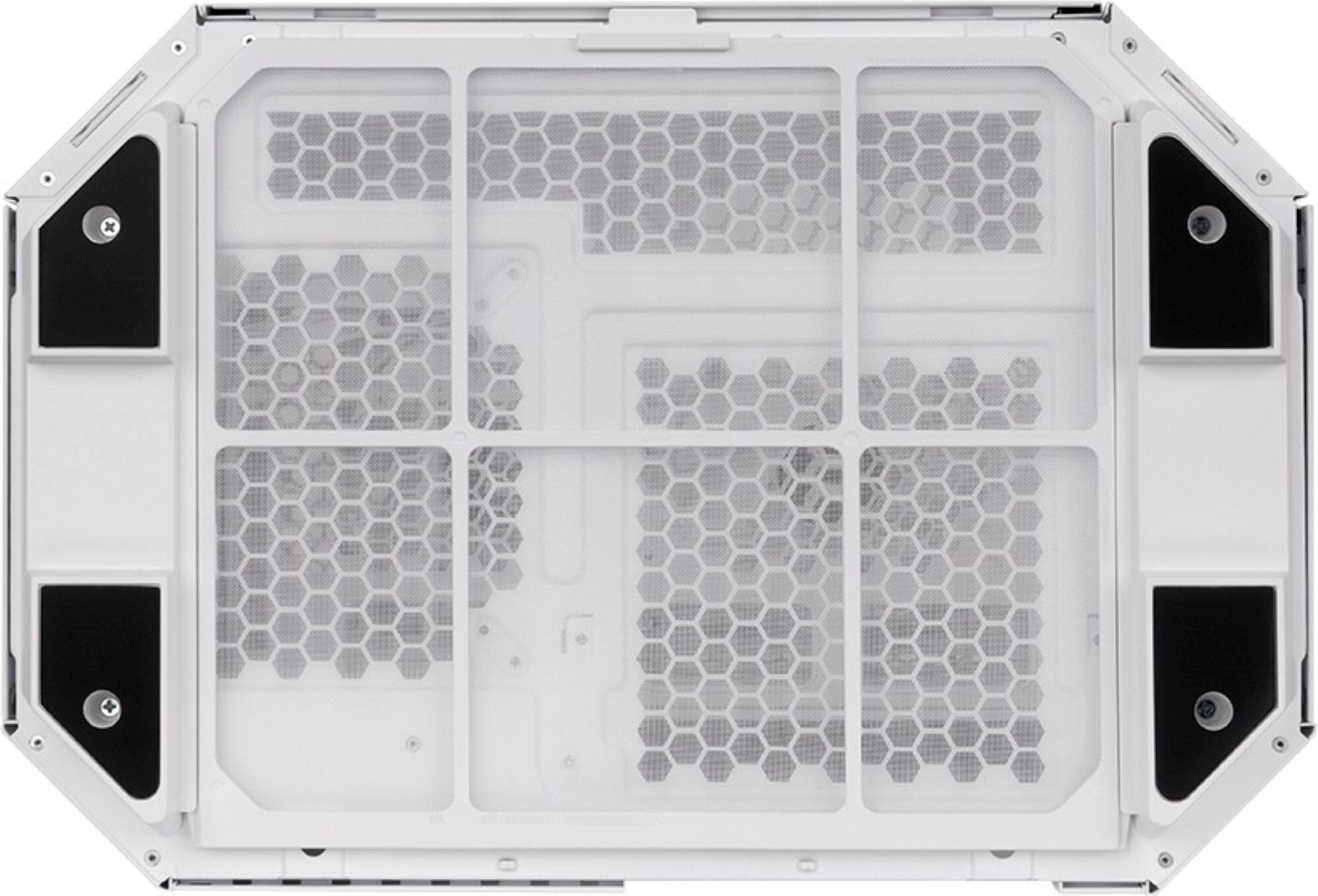 Alt View 20. Thermaltake - Tower 600 Mid Tower ATX PC Case - Snow.