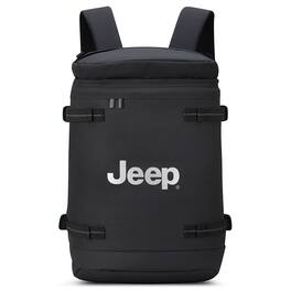 Delsey - Jeep JS013C Cylindrical Backpack - Black