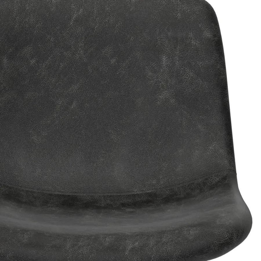 Alt View 15. Simpli Home - Jolie Counter Height Stool (Set of 2) - Distressed Charcoal Grey.