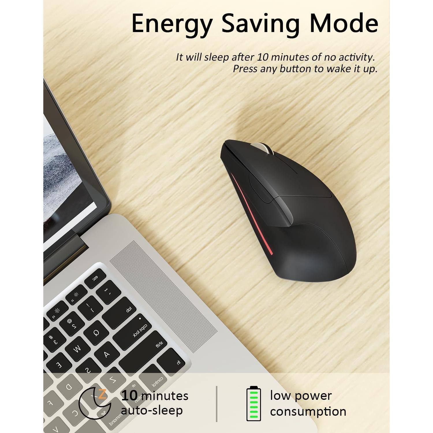 Energy Saving Mode

It will sleep after 10 minutes of no activity. Press any button to wake it up.

10 minutes auto-sleep

low power consumption