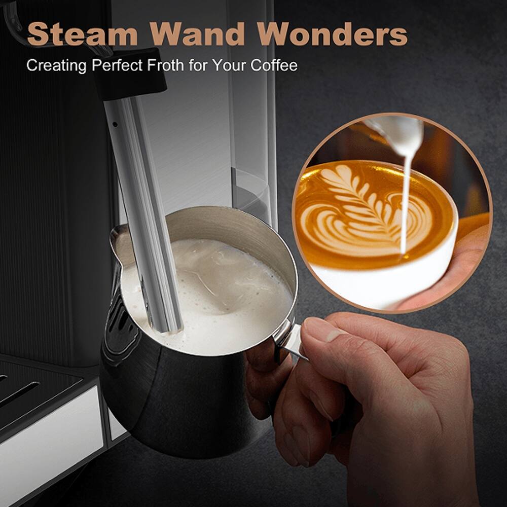 Steam Wand Wonders  
Creating Perfect Froth for Your Coffee