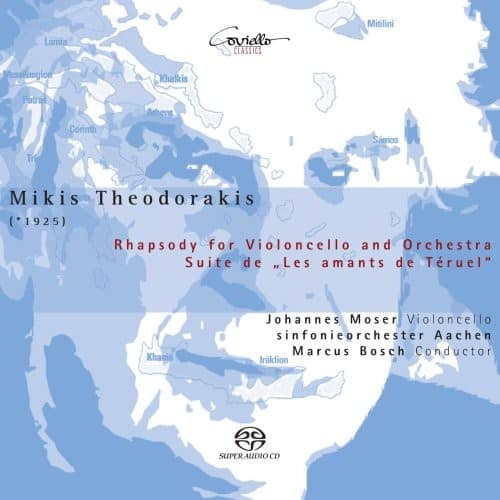 Theodorakis / Moser / Sym Orch Aachen / Bosch - Rhapsody for Violin Cello & Orchestra  - SUPER-AUDIO CD