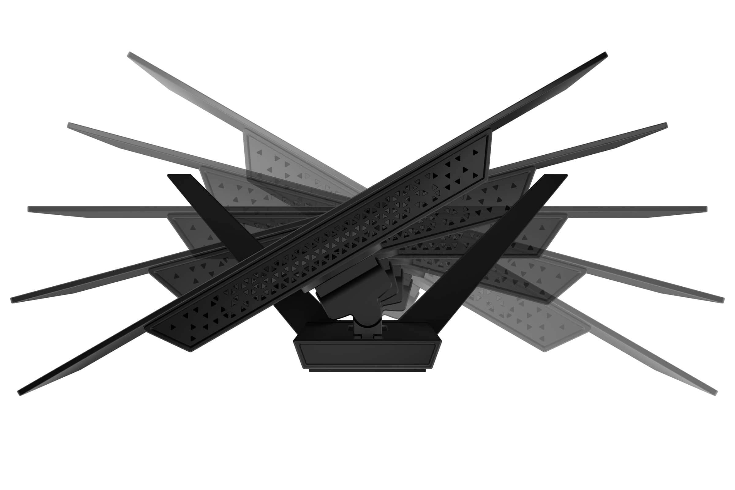 Alt View 20. CORSAIR - XENEON 27" OLED QHD FreeSync Premium and G-SYNC Compatible Gaming Monitor with HDR (HDMI, USB, DisplayPort) - Black.