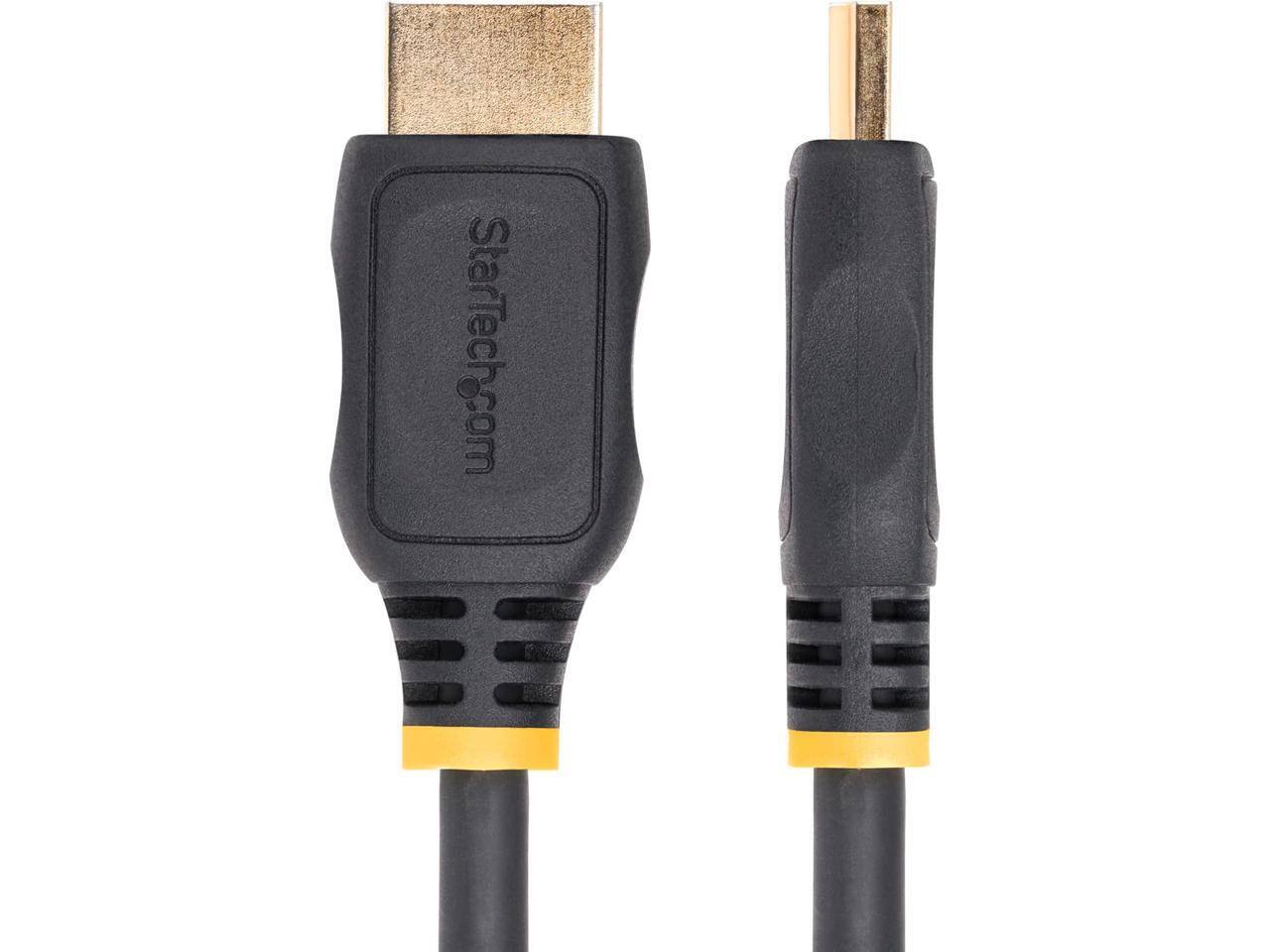 Alt View 5. StarTech.com - StarTech 6.6ft HDMI 2.0 Extension Cable Black HD2MF6FL.