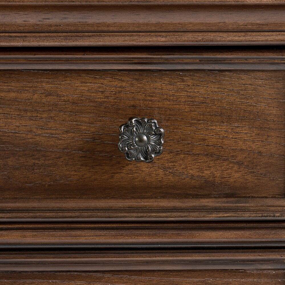 Alt View 2. Picket House Furnishings - Concerto Nightstand with USB-C in Brown - Brown.