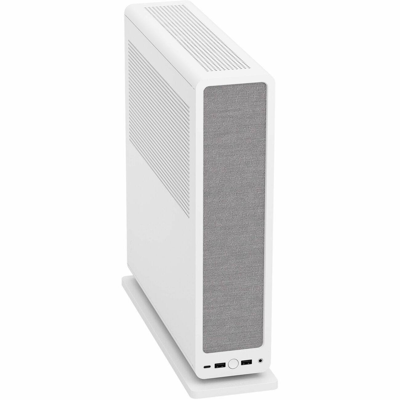 Fractal Design Ridge White Mini ITX Slim Small Form Factor Console