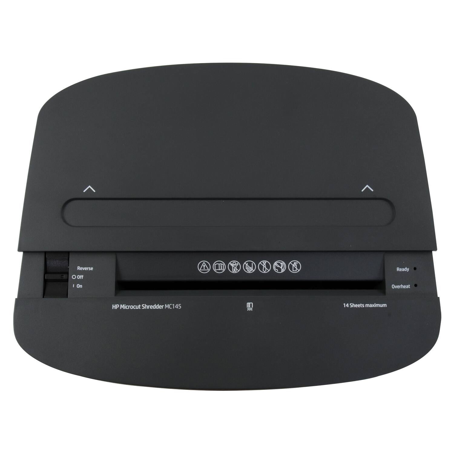 Alt View 18. HP - 14-Sheet Microcut Paper Shredder.