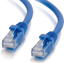 C2G - Cables To Go 15206 Category 5e 350 MHz 14 Feet Network Cable - 1 x RJ-45 Male/Male - Blue
