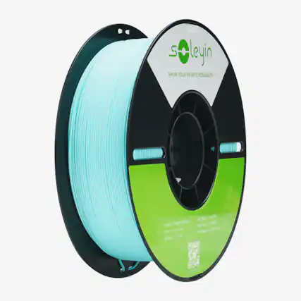 soleyin
SHOW YOUR INFINITE POSSIBILITY
Product: Soleyin PLA
Colour: Ocean Blue
Net Weight: 1kg/226g
Print Temp: 190-220°C
Print Speed: 30-300 mm/s
Diameter: 1.75mm