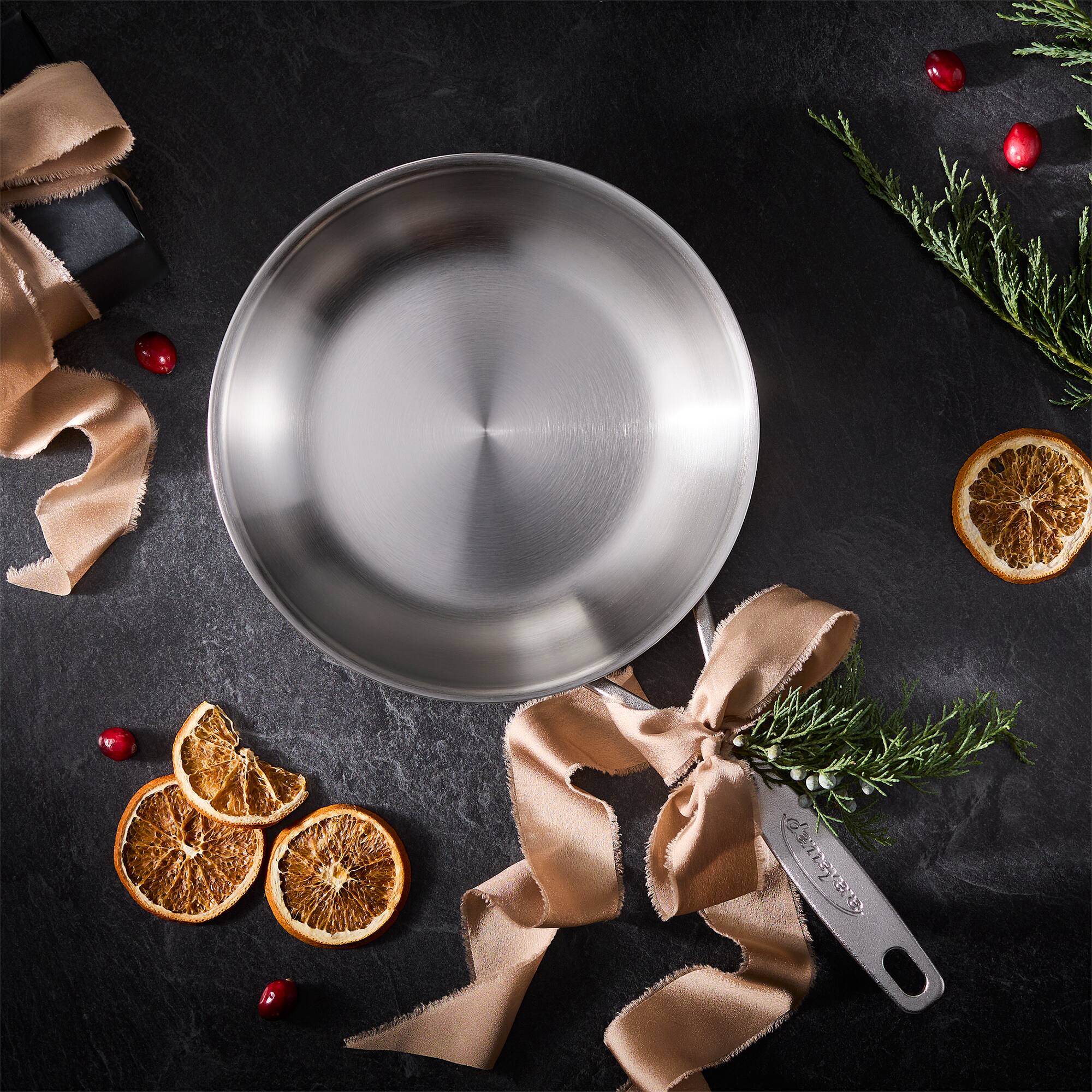 Alt View 8. Demeyere - Demeyere Industry 5-Ply 8-inch Stainless Steel Fry Pan - Stainless Steel.