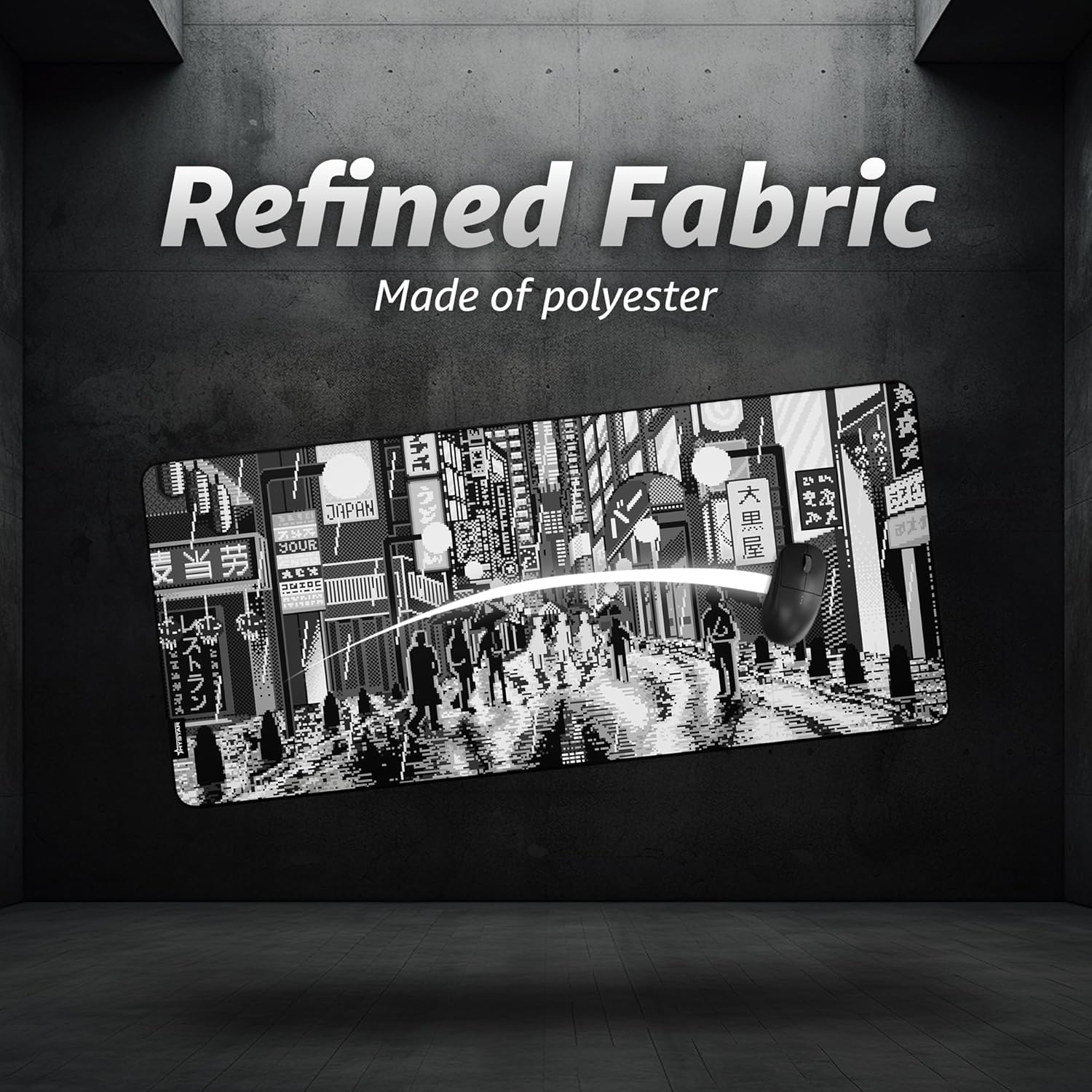 Refined Fabric  
Made of polyester  
JAPAN