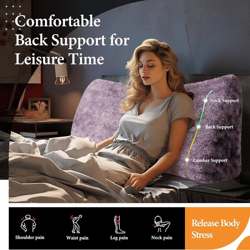 Comfortable Back Support for Leisure Time

- Neck Support
- Back Support
- Lumbar Support

Release Body Stress

- Shoulder pain
- Waist pain
- Leg pain
- Neck pain