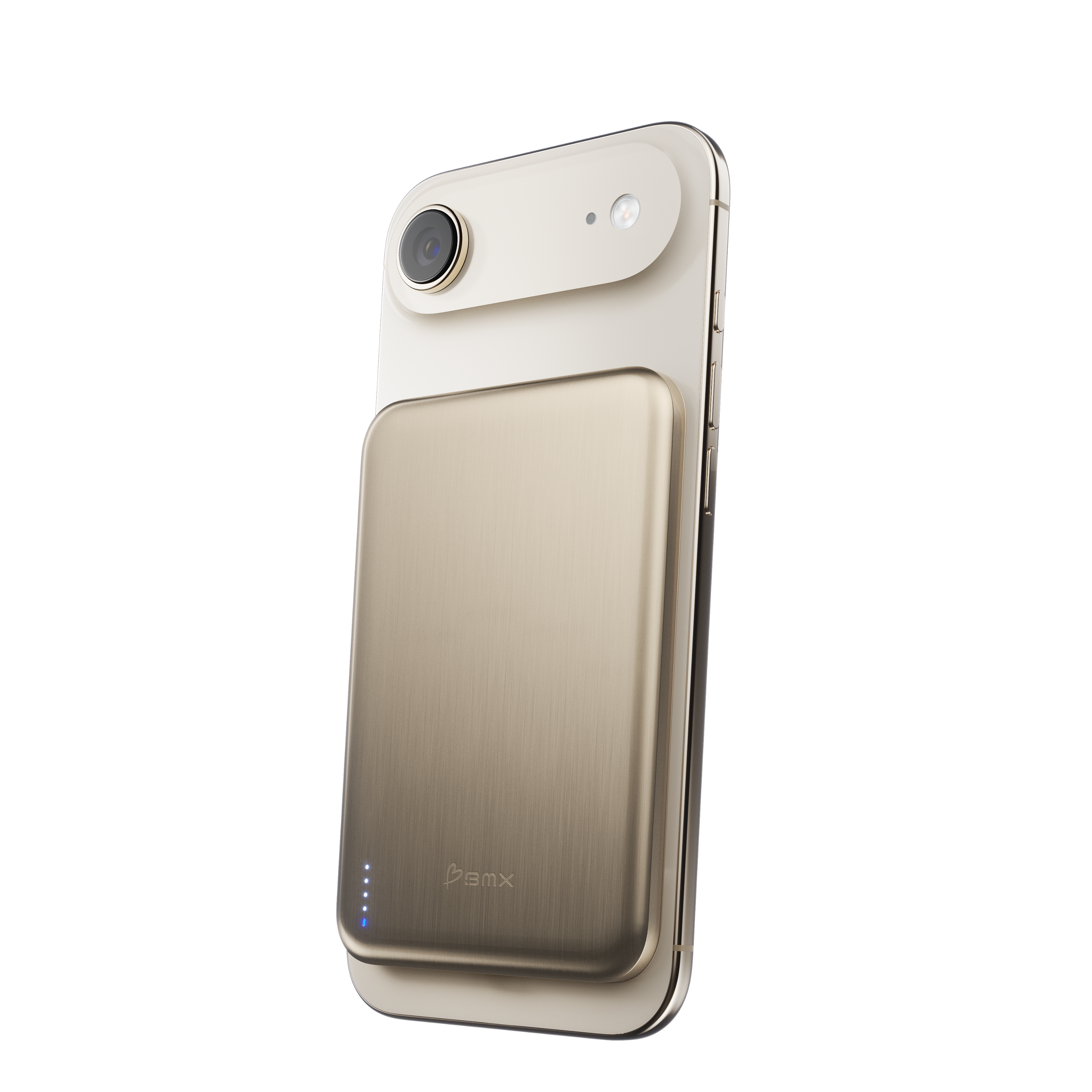 Back. BMX - SolidSafe AIR 5K Magnetic Solid-State Power Bank - Gold.