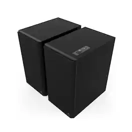 Klipsch - The Nines II Powered Bookshelf Speakers (Pair) - Black