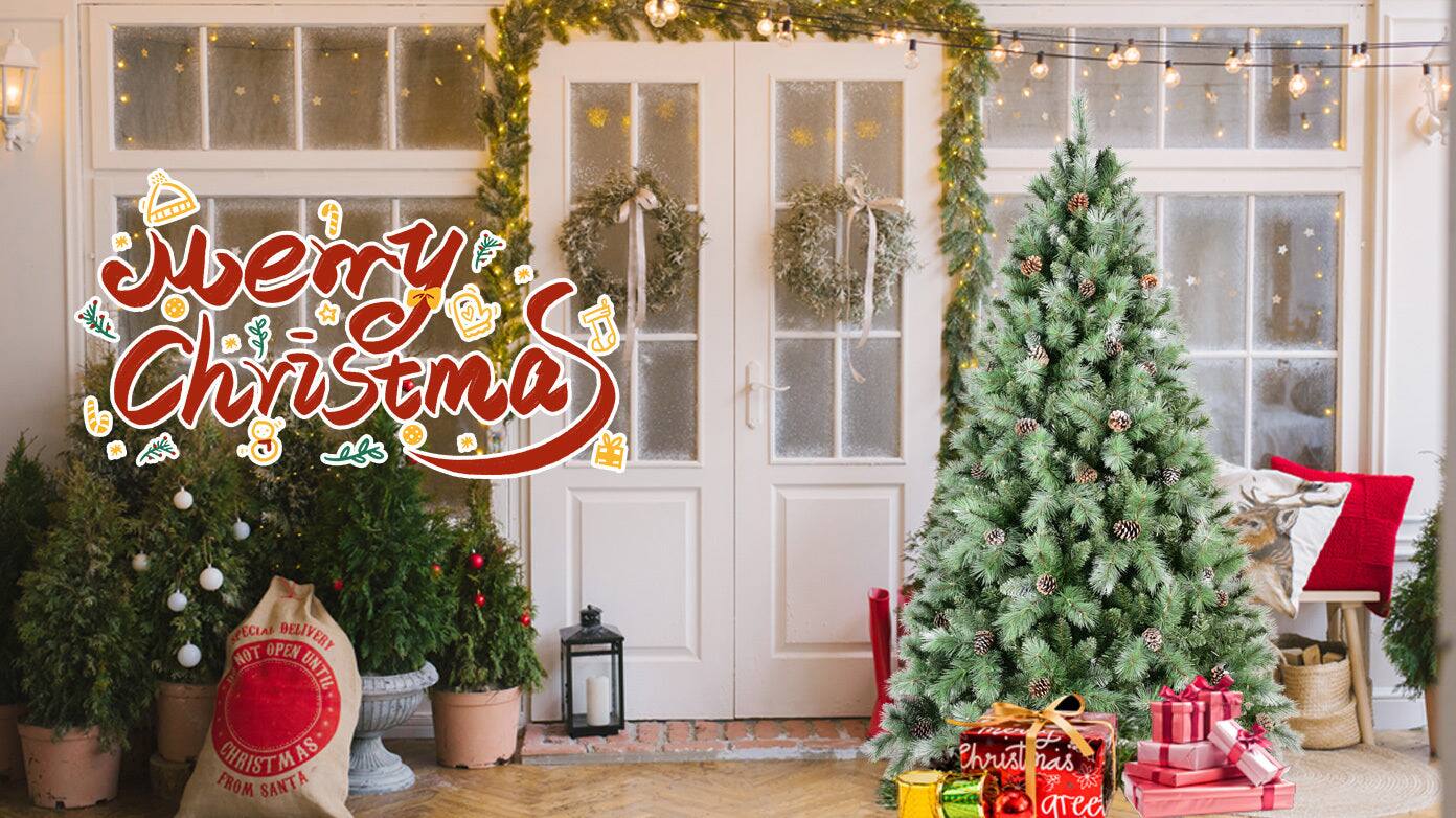 Sure, here is the corrected and grouped text from the image:

---

**Merry Christmas**

**SPECIAL DELIVERY NOT OPEN UNTIL CHRISTMAS FROM SANTA**

**Christmas tree**

---