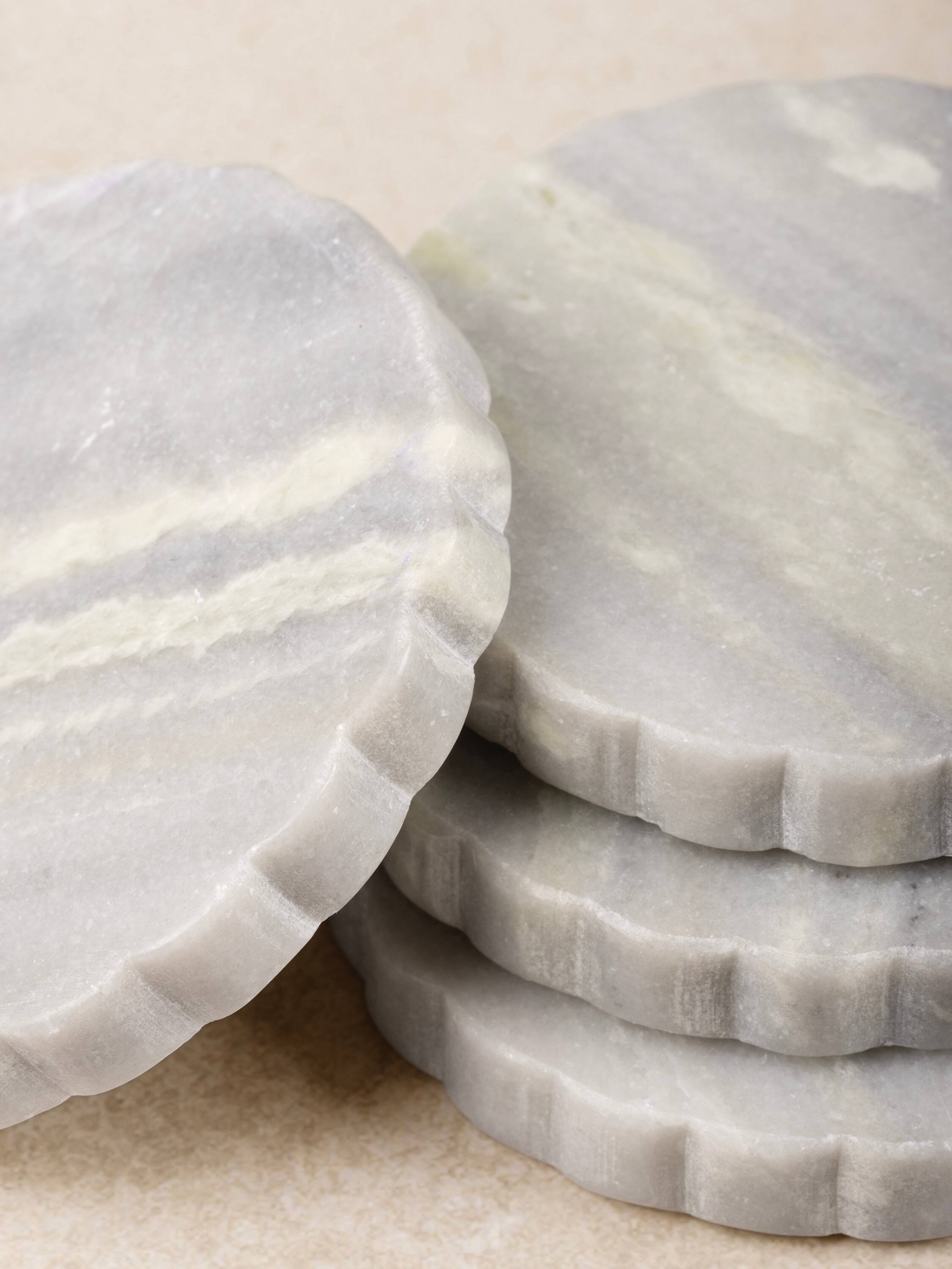 Back. GAURI KOHLI - Sierra Coasters - Shades of green and gray.