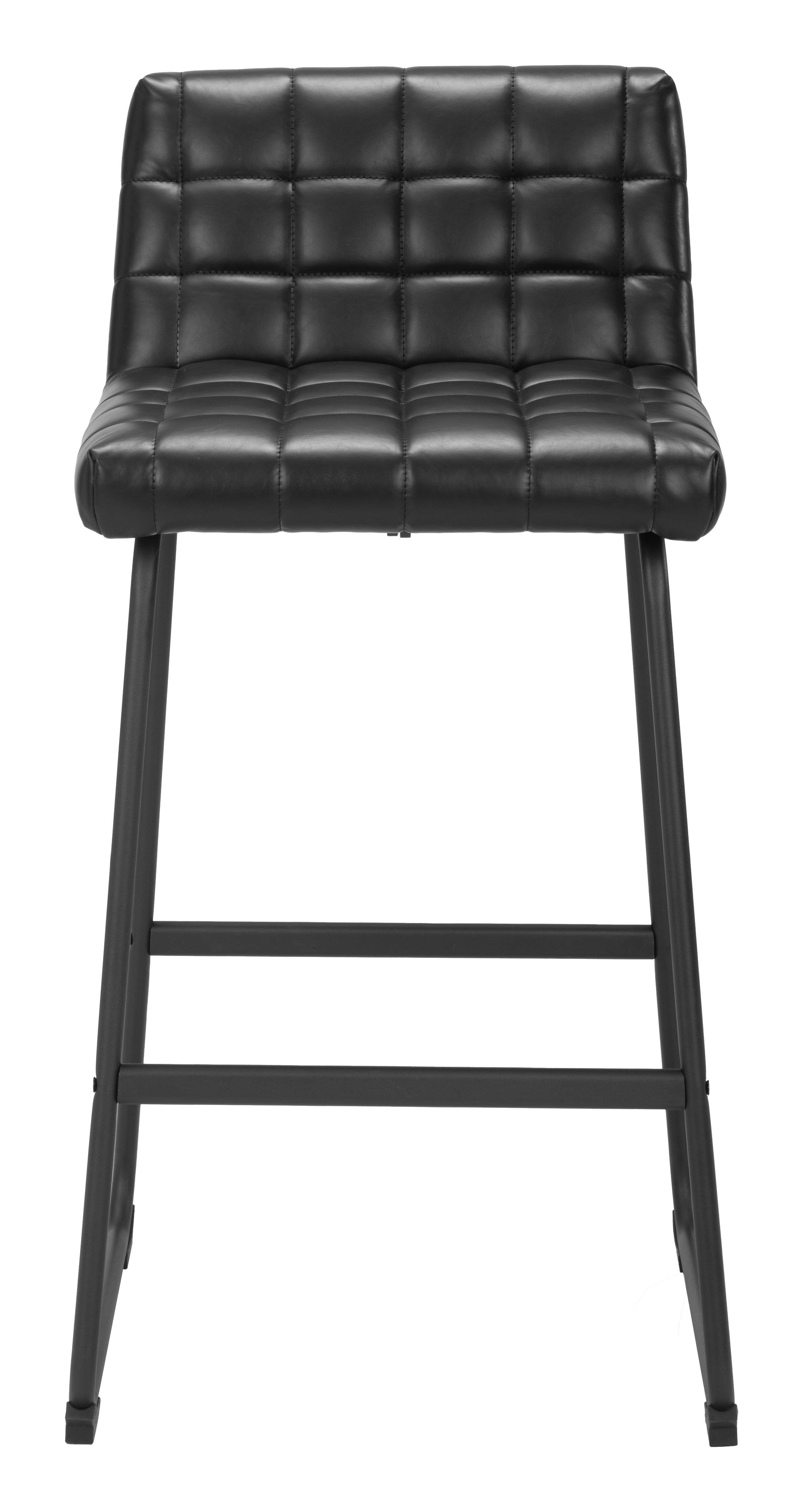 Alt View 1. Hivvago - Pago Barstool (Set of 2) Black - Black.