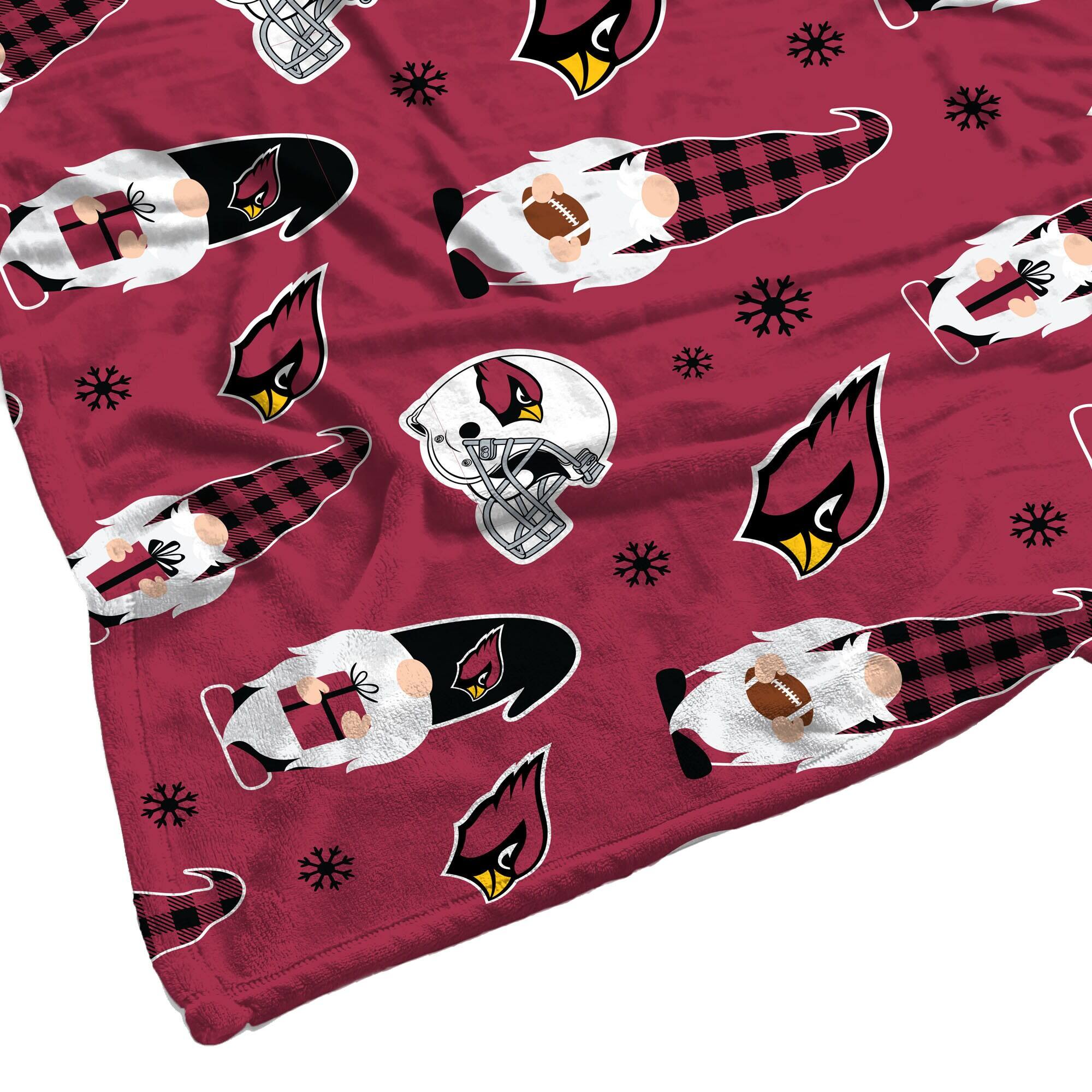 Alt View 1. Pegasus - Arizona Cardinals 60" x 70" Gnome Helmet Blanket - Multicolor.